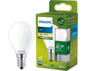 Philips LED Lampe E14 Tropfen P45 Ultra Efficient 2,3W 485lm 2700K Einerpack standard weiß