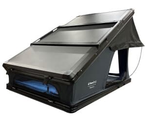 EuroTrail Mandara Dachzelt, 2-Personen, 211x145cm, dunkelgrau/schwarz