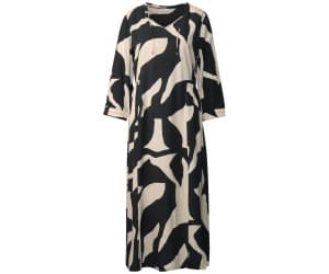 Street One Gemustertes Midi-Kleid grau