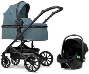Pixini Kalani Kinderwagen Set 3in1 glossy petrol