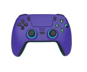 Freaks & Geeks PS5 Wireless Bluetooth Controller LED Purple