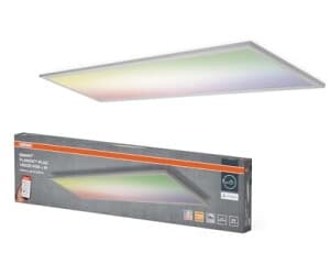 Osram SMART+ Matter Planon Plus LED Panel RGBW 1200x300mm 36W 3000lm 3000K Matter WLAN kompatibel Alexa (4099854471216)