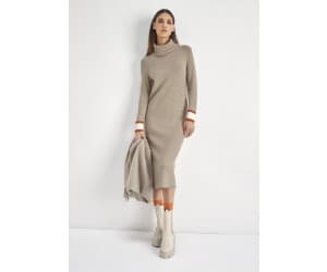 HECHTER PARIS Strickkleid mit Kontraststreifen (62267921) sand melange