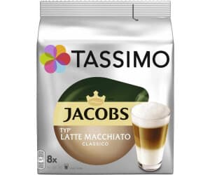 Tassimo Jacobs Latte Macchiato Classico 16 T-Discs (8 Port.)